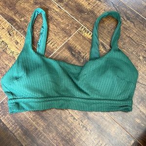 green aerie scoop bikini top